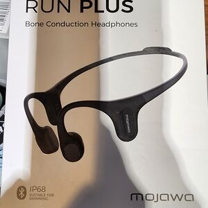 Run Plus Bone Conduction Headphones  New In Box! Completely Waterproof!